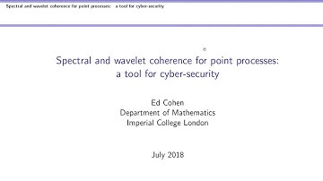 Spectral and Wavelet Coherence for Point Processes: A Tool for Cyber