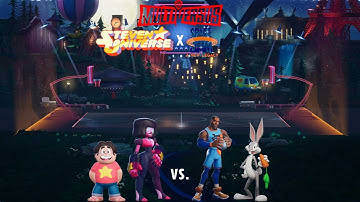 Steven Universe and Garnet vs. LeBron James and Bugs Bunny | MultiVersus