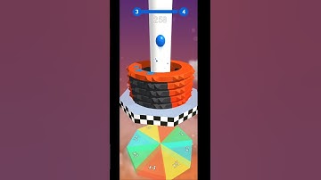 Stack ball fun gameplay #lvl3 #shortvideo #shorts #stackball  #stackballgame