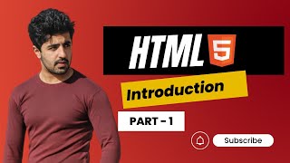 Introduction To HTML5 - Step by Step Tutorial for Beginners #1