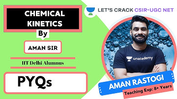 PYQs | CSIR - UGC NET | Aman Rastogi