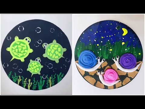 10+ Awesome Painting Techniques and craft ideas For Kids And Beginners | Easy Painting Tips & Tricks