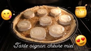 Délicieuse Tarte Oignon Chèvre Et Miel !! Un Pur Délice