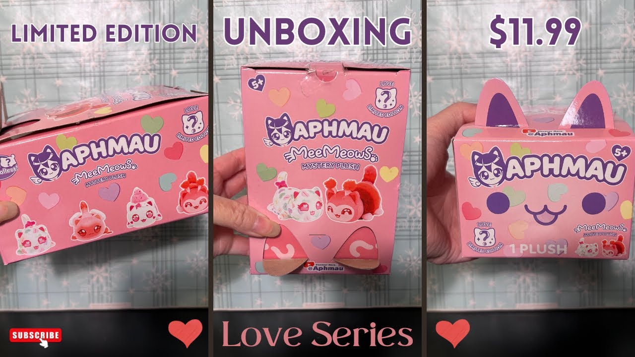 💖Распаковка новой серии Aphmau MeeMeows Love / Лимитированное издание 💜