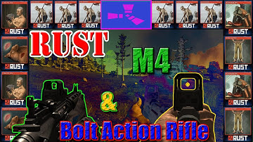 M4 vs Bolt Action Rifle - What Is The Best Gun In Rust?