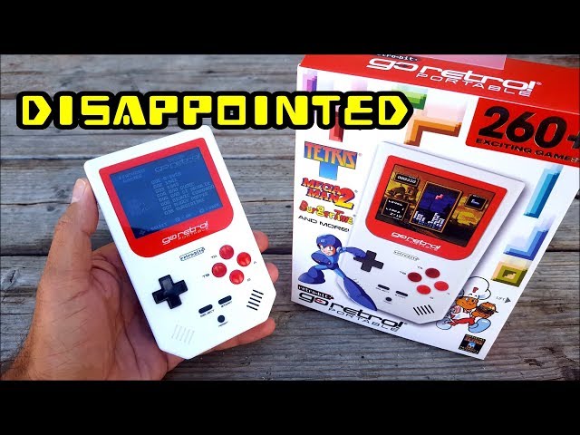 Go Retro Portable - White/Red