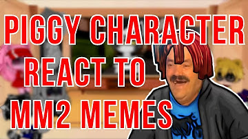 NEW Piggy Characters react to Roblox Piggy Funny Moments 2 (MEMES)