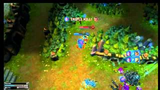 Jinx First EVER Pentakill 1 v 5 - League of Legends