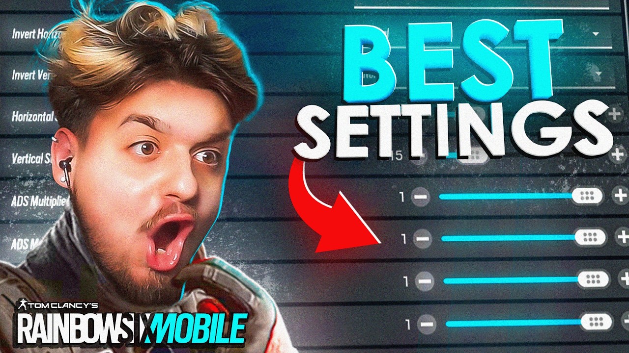 ЛУЧШИЕ НАСТРОЙКИ + РУКОВОДСТВО ДЛЯ НАЧИНАЮЩИХ ИГРОКОВ В RAINBOW 6 MOBILE! (iOS/ Android)