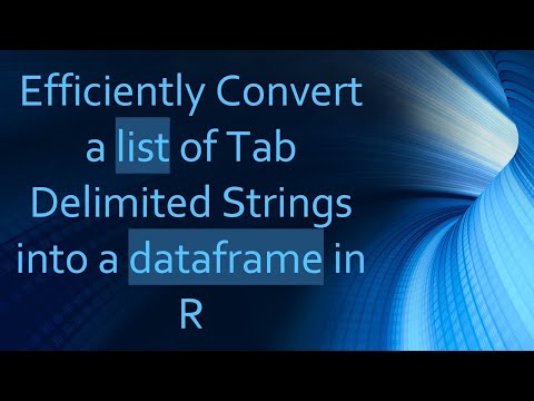 Efficiently Convert a