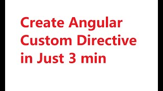 Building Your Own Custom Directive, A Step-by-Step Guide