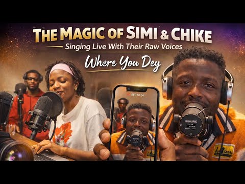 The Magic of Simi & Chike – Where You Dey (Live Raw Voices Session) 🎤🔥
