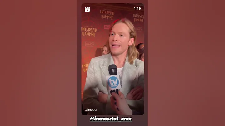 Sam Reid Interview with the Vampire Season 2 ❤️🩸 Premiere New York Red Carpet Tvinsider - DayDayNews