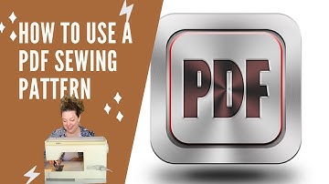How to Download and Assemble a PDF Pattern | What to Do With a PDF Pattern