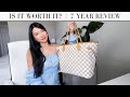 Is Louis Vuitton Neverfull MM Worth it in 2022? | Review | Wear & Tear | What Fits