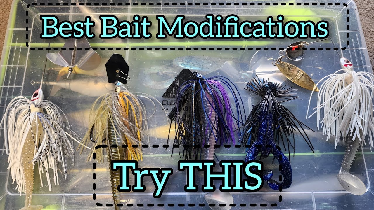 #1 Bass Fishing Lure Modification TIP To Catch BIG BASS