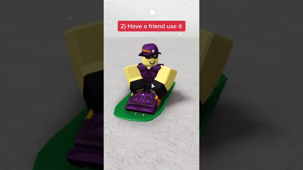 How to make a hovercraft in bloxburg!