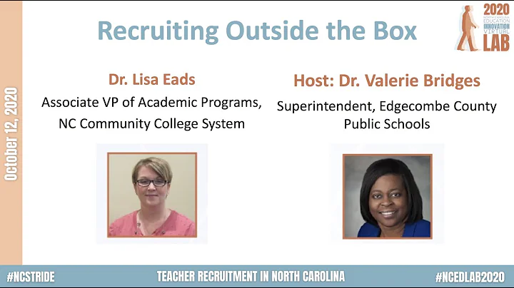 2020 North Carolina Education Innovation Lab - Dr....