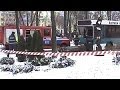 В Гомеле маршрутный автобус вылетел на тротуар - погибла женщина