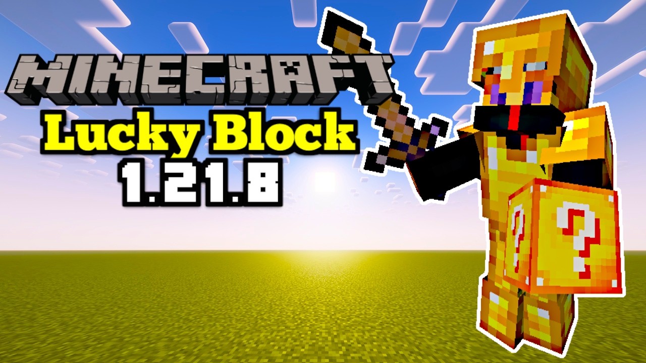 *NEW* Lucky Block Mod Update - Minecraft 1.21.8 (Mod Showcase) - YouTube