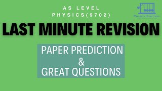P2 Last Minute Revision + Paper Predictions | Cambridge AS Physics