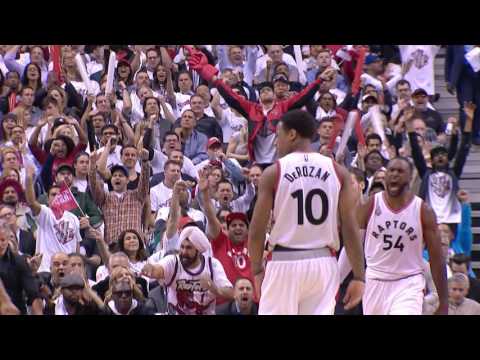 DeMar DeRozan Puts Up 34 Points in The Raptors Game 5 Win