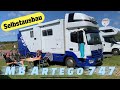 Mercedes Atego 747 Selbstausbau gesehen auf Texel / NL 2020 / Motorhome Class