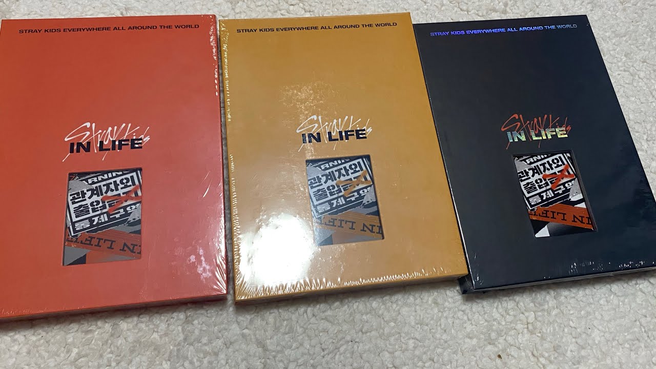 Stray Kids - Repackage Album Vol.1 [IN生 (IN LIFE)] ALL VERSIONS UNBOXING