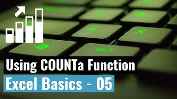 How to use COUNTA formula in MS Excel ? | Excel COUNTA, Function Tutorial | ANATYX