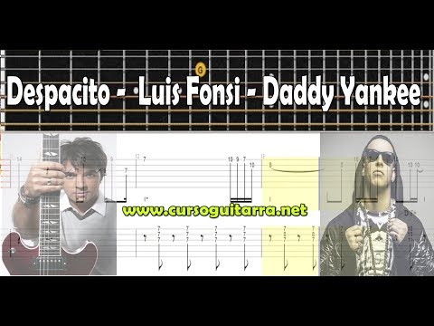 Tablatura de Despacito - Luis Fonsi - Daddy Yankee - YouTube