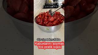 KABUKLARINI Soymak YOK Pratik DOMATES Sos TARİFİ