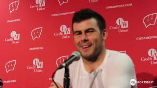 Byu-Wisconsin Postgame Qb Tanner Mangum And Lb Sione Takitaki