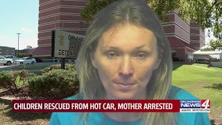 Stranger rescues 2-year-old children trapped in hot car in Oklahoma City