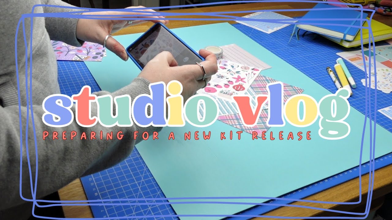 STUDIO VLOG #012 - prepping for a new kit release, running a small ...