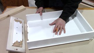 How to fix a broken kitchen drawer  bathroom pull out repair