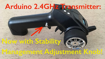 Arduino MRSC Part 2: Stability Management Adjustment Knob On The Transmitter