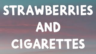 Troye Sivan - Strawberries & Cigarettes (Lyrics) Resimi