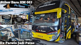 LIVERY KAMUFLASE HR PASANG STIKER WAYANG | PO HARYANTO
