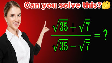 China 🇨🇳 | Maths Olympiad Tricky Questions | How to solve square root equations
