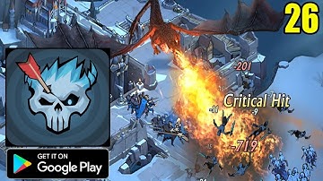 Best Strategy Rts Tower Defense Game Mobile Age of Frostfall Android Gameplay Part 26