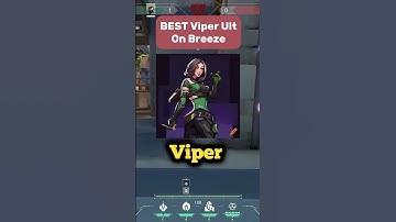 Ratty Viper Ult for Breeze! IMMORTAL VIPER Tips #valorant #valoranttips