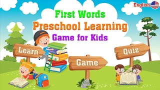 First Word Preschool Learning Game for Kids screenshot 4