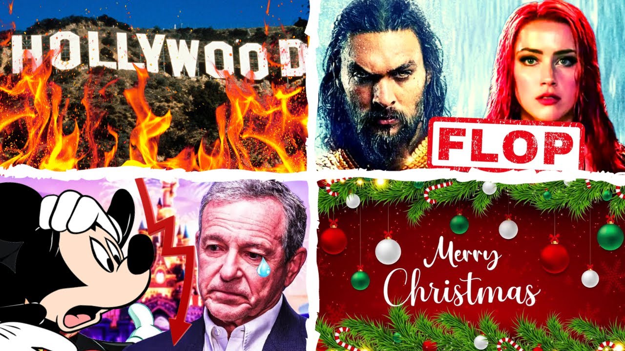 Merry Christmas! – Aquaman 2 Is A MASSIVE Box Office FLOP, 2023 Woke Hollywood DISASTER, Disney FAIL