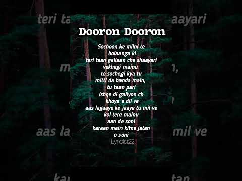 Dooron Dooron song