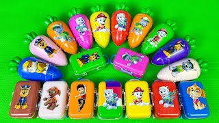 Looking For Paw Patrol Eggs With Slime Coloring: Ryder, Chase, Marshall,...Satisfying ASMR Video