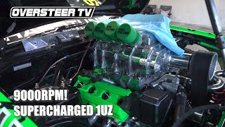 9000RPM! Supercharged 1UZ V8 Drift Car