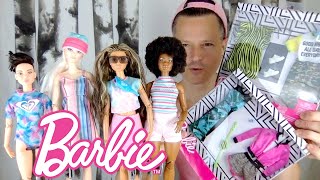 MORE BARBIE LOOKS 80'S STYLE FASHION PACKS DOLL FUN UNBOXING REVIEW COMPARISON