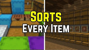 SIMPLE Automatic Storage in Minecraft