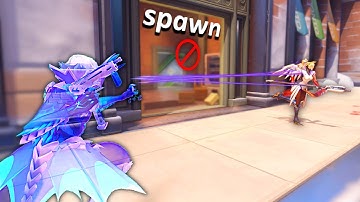 Spawn Trapping People With Sombra... (Overwatch 2)