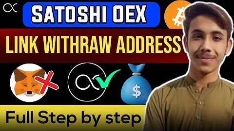 How to link withraw address in satoshi OEX | Satoshi OEX token Kaisa withraw kare🔥